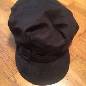 *Bundle only* Black baker boy hat